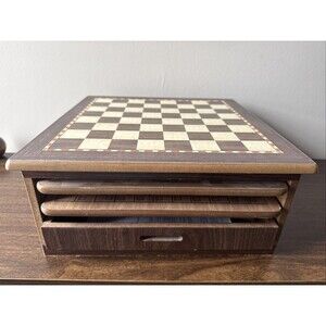 Pavilion Real Wood 10 in 1 Classic Game Set Complete w Manual Toy-R-Us